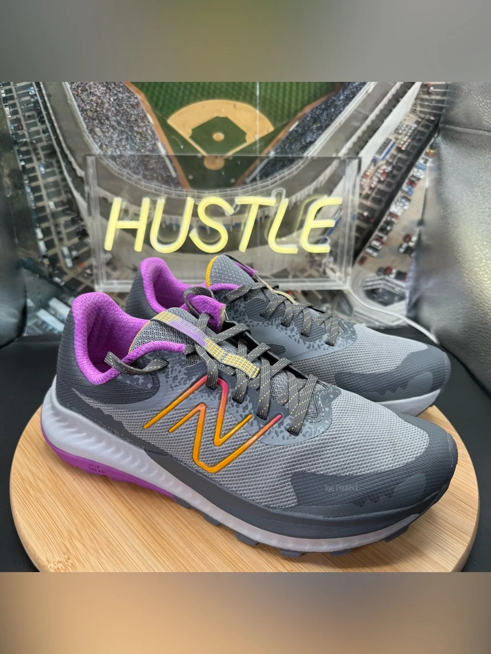 New Balance Women's DynaSoft Nitrel V5 Shadow Grey/Castlerock/Cosmic Rose Sz 10